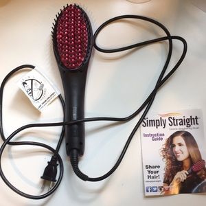 Straightening brush